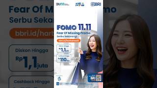 Nikmati promo spesial BRI 1111 bbriidharbolnas11 TabunganBRI BRImo PromoMerchantBRI [upl. by Notlit]