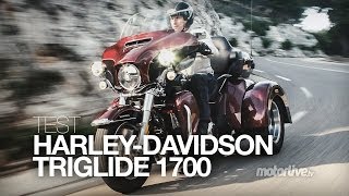 TEST  HARLEYDAVIDSON TRI GLIDE 1700 2014 [upl. by Eimmit]