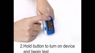 How to Use Finger Pulse Oximeter and Heart Rate Monitor by Globalcaremarketcom [upl. by Aciria]