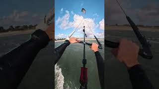 Looping it kitesurfing kiteboard kiteboarding kitejump gopro windjunkies flyvantage [upl. by Eednak]