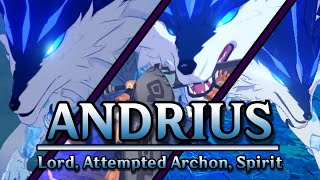 The HISTORY of Andrius The Wolf of the North  Genshin Impact Lore [upl. by Faina]