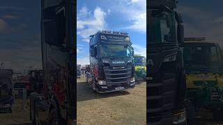 AampR Haulage Scania 660 S at Haddenham Steam Rally aamprhaulage arhaulage scania lorry [upl. by Rheingold]