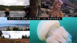 A week living in SWANSEA Wales hiking and diving [upl. by Ecaj908]