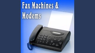 Fax Machine Dial Connect amp HangUp [upl. by Hallvard]