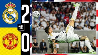 Real Madrid 20 Manchester United  Highlights  Houston [upl. by Ard867]