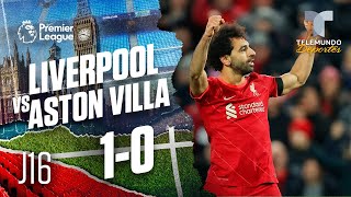 Highlights amp Goals  Liverpool vs Aston Villa 10  Premier League  Telemundo Deportes [upl. by Shig288]