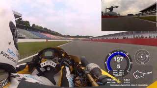 Superkart  Hockenheim Ring  April 2014  Race 1 [upl. by Anuahsal75]