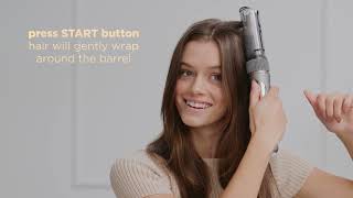 InfinitiPRO by Conair Curl Secret tutorialAuto Curler  model cd1031  Hair Goes In Curls Come Out [upl. by Id]