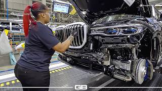 BMW X7 Production 🇺🇸 USA Car Factory Manufacturing Process [upl. by Ajile]