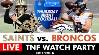 Thursday Night Football LIVE Stream Saints vs Broncos NFL Week 7 Amazon Prime Free Watch Party [upl. by Alica]