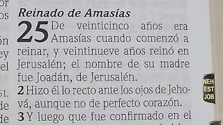 2 Crónicas 2526 Reinado de Amasías y Tito 3 Justificados por gracia RVR1960 [upl. by Kasevich]