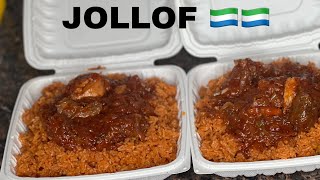 BEST WAY TO COOK 🇸🇱 JOLLOF RICE  We have the best jollof in west AfricaNo DEBATE 😉 [upl. by Rimma205]