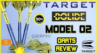 Target BOLIDE 02 Darts Review  Perfect Match Weight [upl. by Akcir768]