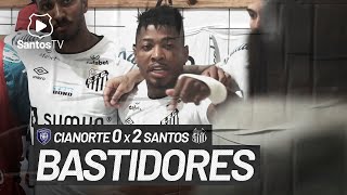 CIANORTE 0 X 2 SANTOS  BASTIDORES  COPA DO BRASIL 010621 [upl. by Joktan]