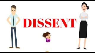 Dissent  meaning in English and Hindi with usage [upl. by Cadmarr]