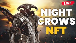 Night Crows NFT  Lançamento HOJE  Criação de Personagem e Gameplay nightcrows [upl. by Reniti]