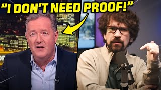 Piers Morgan Gets CORNERED By Destiny ADMITS He Has NO EVIDENCE For Bullst Claims [upl. by Tomkin]