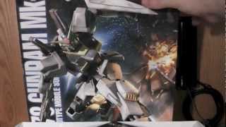 MG 1100 Gundam MKII AEUG Ver 20 Unboxing [upl. by Nilya]