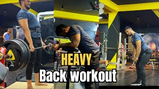 BACK WORKOUT  ABHISHEK RAJPUT [upl. by Mariska]