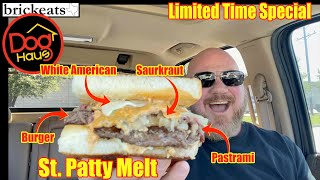 Dog Haus St Patty Melt REVIEW Best Patty Melt Ever brickeats [upl. by Lindblad]