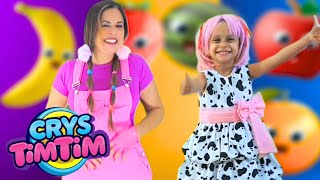 Gosto de Comer  Música Gospel infantil  Crys TimTim [upl. by Salohcin352]