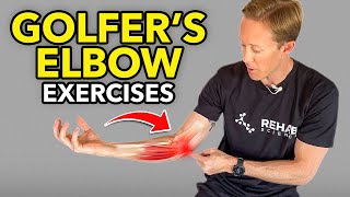 3 Golfers Elbow Exercises [upl. by Eelimaj314]