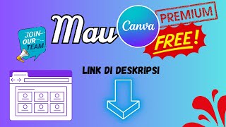 Link Canva Pro GRATIS Terbaru Akses Ribuan Template Premium Join Tim Saya Sekarang [upl. by Randa]