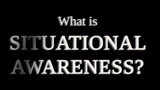 What is SITUATIONAL AWARENESS [upl. by Erde]