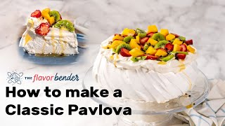 How to make a Classic Pavlova [upl. by Azial]