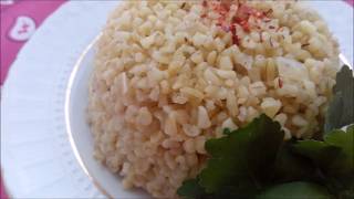 Sade Bulgur Pilavı Tarifi Ayşenin Mutfağından Yemek Tarifleri [upl. by Jami306]