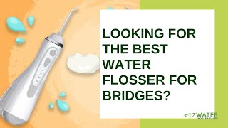 Looking For The Best Water Flosser for Bridges [upl. by Okoyik]