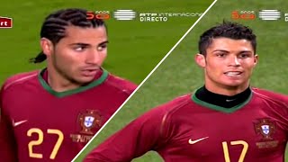 Cristiano Ronaldo amp Ricardo Quaresma TOYING With Brazil  2007 [upl. by Allisirp]