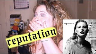 REPUTATIONTAYLOR SWIFT l ALBUM REACTION [upl. by Orvas]