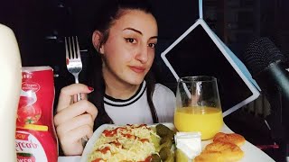 Mukbang ASMR  SUALCAVAB  İstanbula niye köçdüm asmrazerbaijan [upl. by Tilda]