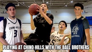 Milian250K talks about Playing Basketball with Lonzo Ball amp Gelo Ball at Chino Hills [upl. by Mcclimans]