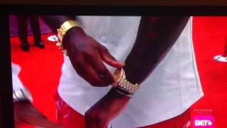 Ace Hood Fake Rolex Watch Falls Apart at BET AWARDS 2013 [upl. by Boris767]