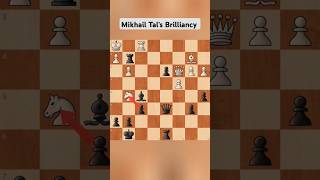 Mikhail Tals Brilliancy chess mikhailtal [upl. by Lori]