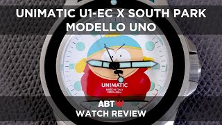 UNIMATIC x SOUTH PARK quotCartmanquot Modello Uno Ref U1EC Watch Review [upl. by Nirred644]