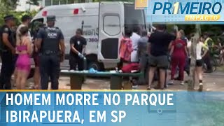 SP Homem morre no Parque Ibirapuera enquanto fazia exercícios físicos  Primeiro Impacto 251124 [upl. by Skyla]