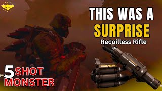 HELLDIVERS 2Recoilless Rifle The 5 shot monster Super Helldive Coop gameplay [upl. by Bellew]