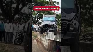 Pawan sahu Thar Accident 😭😨 l ytshorts shorts thar [upl. by Sera]