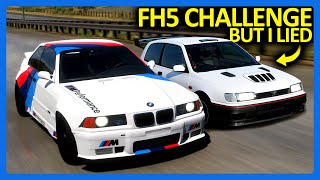 Forza Horizon 5 Online  Old Car Challenge But I Lied [upl. by Milla]