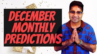 December Monthly Predictions  All Rising Signs njshivoham GISTTClips [upl. by Ayahsal]