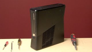 How to take apart and open Xbox 360 Slim [upl. by Benco565]