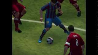 PES 2010 Advanced New Tricks Tutorial Part 2 HD [upl. by Nazario]