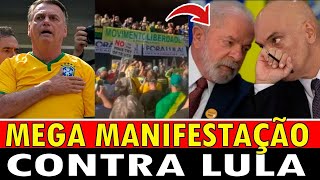 MEGA MANIFESTACAO CONTRA LULA TENSAO EM BRASILIA [upl. by Yro]