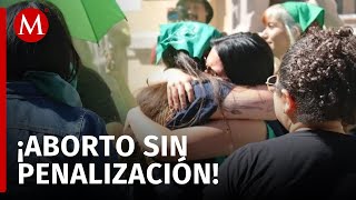 Aprueban la despenalización TOTAL del aborto en el Congreso de CdMx [upl. by Kellda]