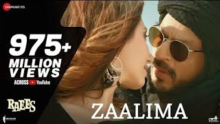 Zaalima Song  Arijit Singh  Harshdeep K  Shah Rukh Khan amp Mahira Khan  Pritam  Raees [upl. by Suoivart]