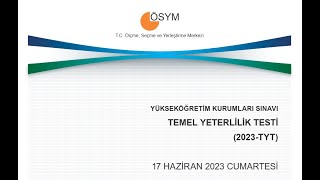 2023 ÖSYM TYT COĞRAFYA SORULARI VE CEVAPLARI [upl. by Alleiram]