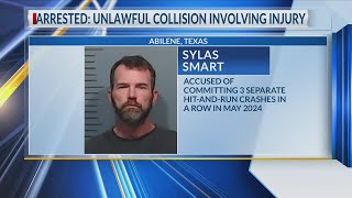 Abilene man accused of committing 3 separate hitandruns on same day [upl. by Anead292]